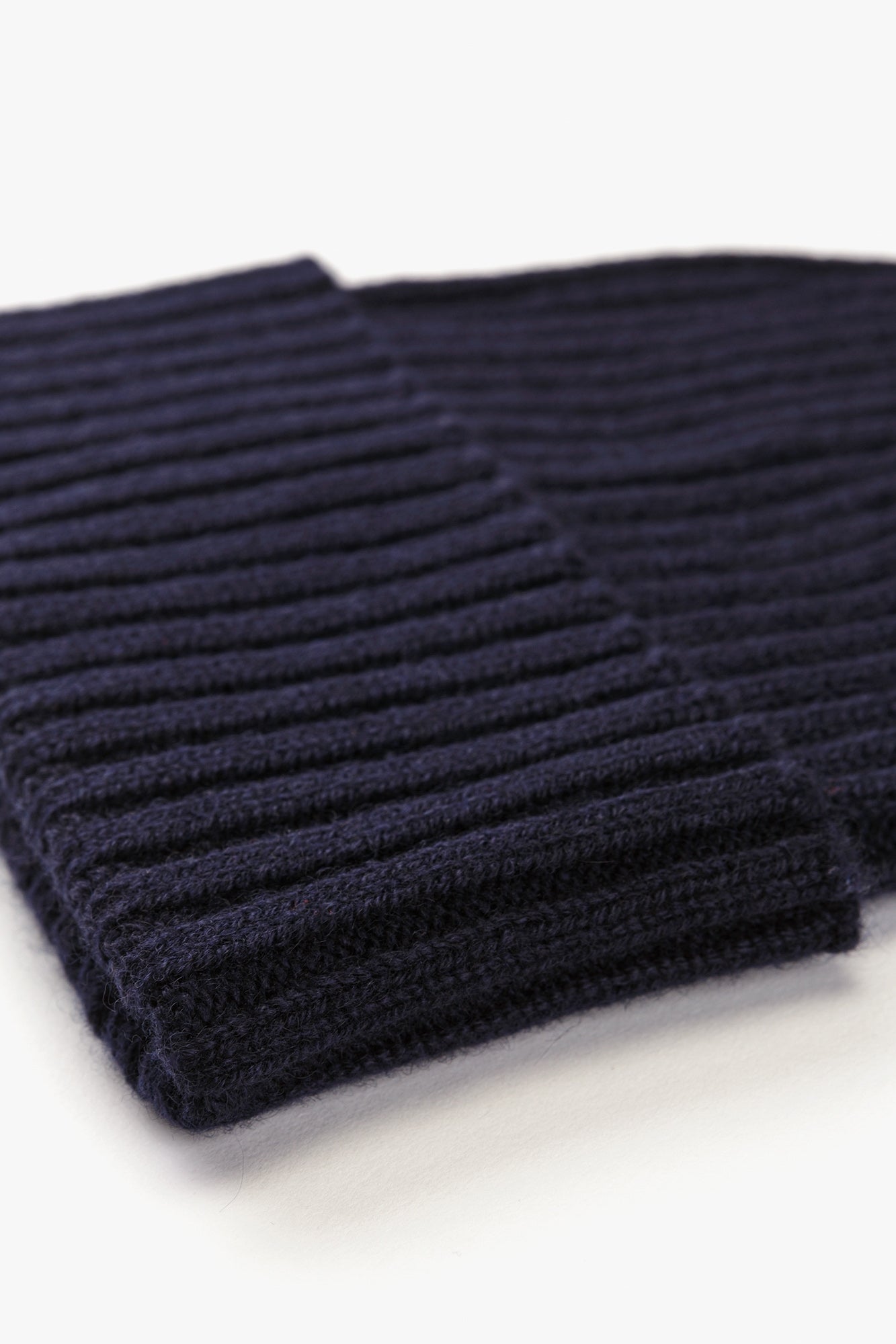 Beanie Blu Navy Alashan Cashmere - Piacenza Cashmere