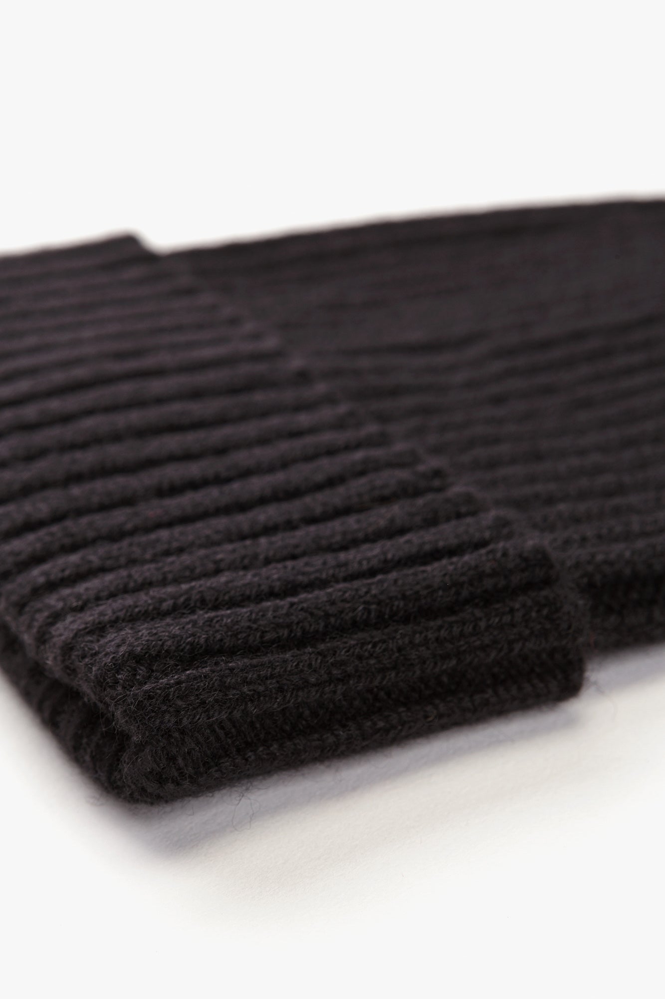 Beanie Nero Alashan Cashmere - Piacenza Cashmere