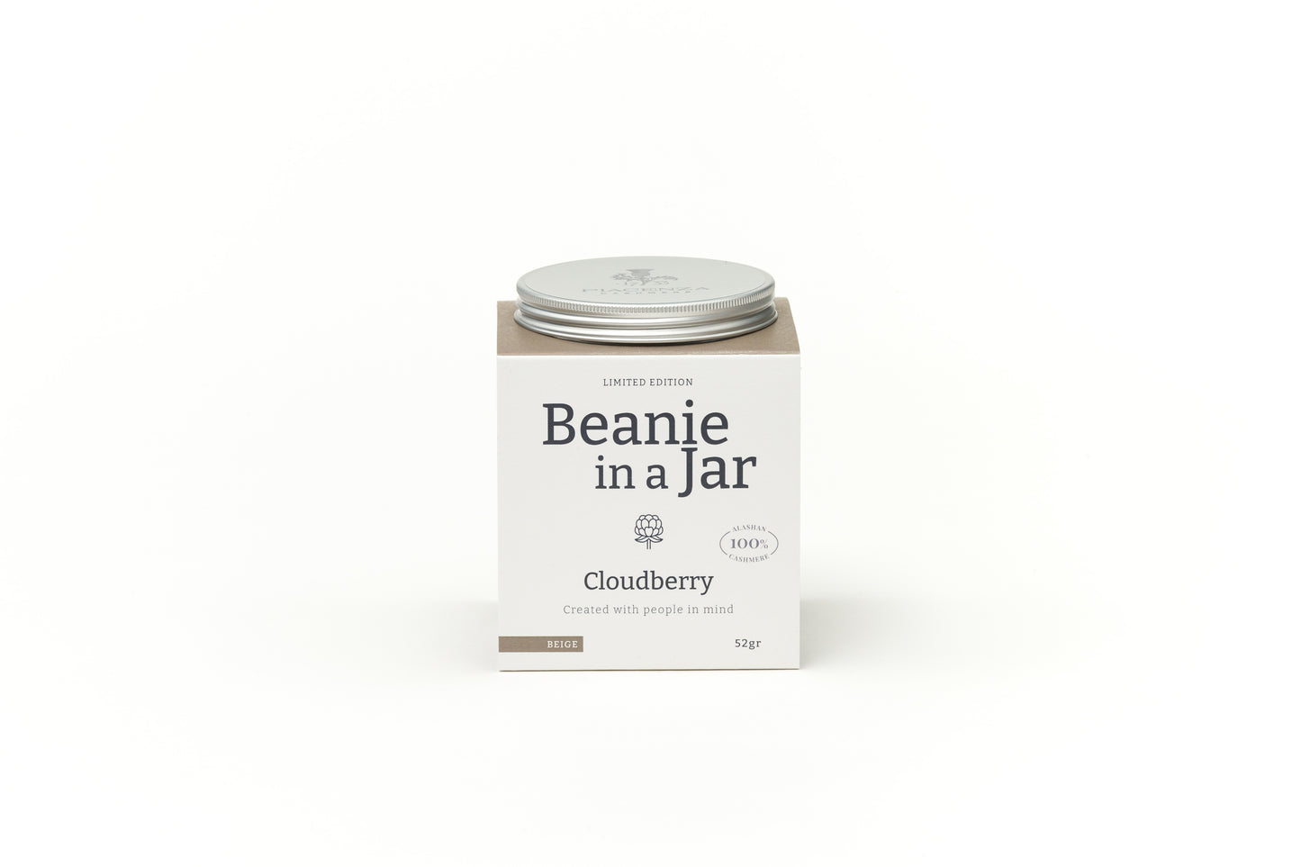 Berretto in Cashmere nocciola