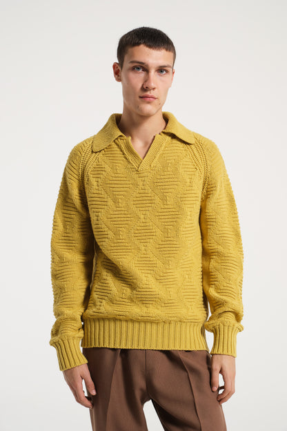 YELLOW POLO SHIRT