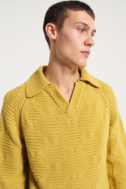 YELLOW POLO SHIRT