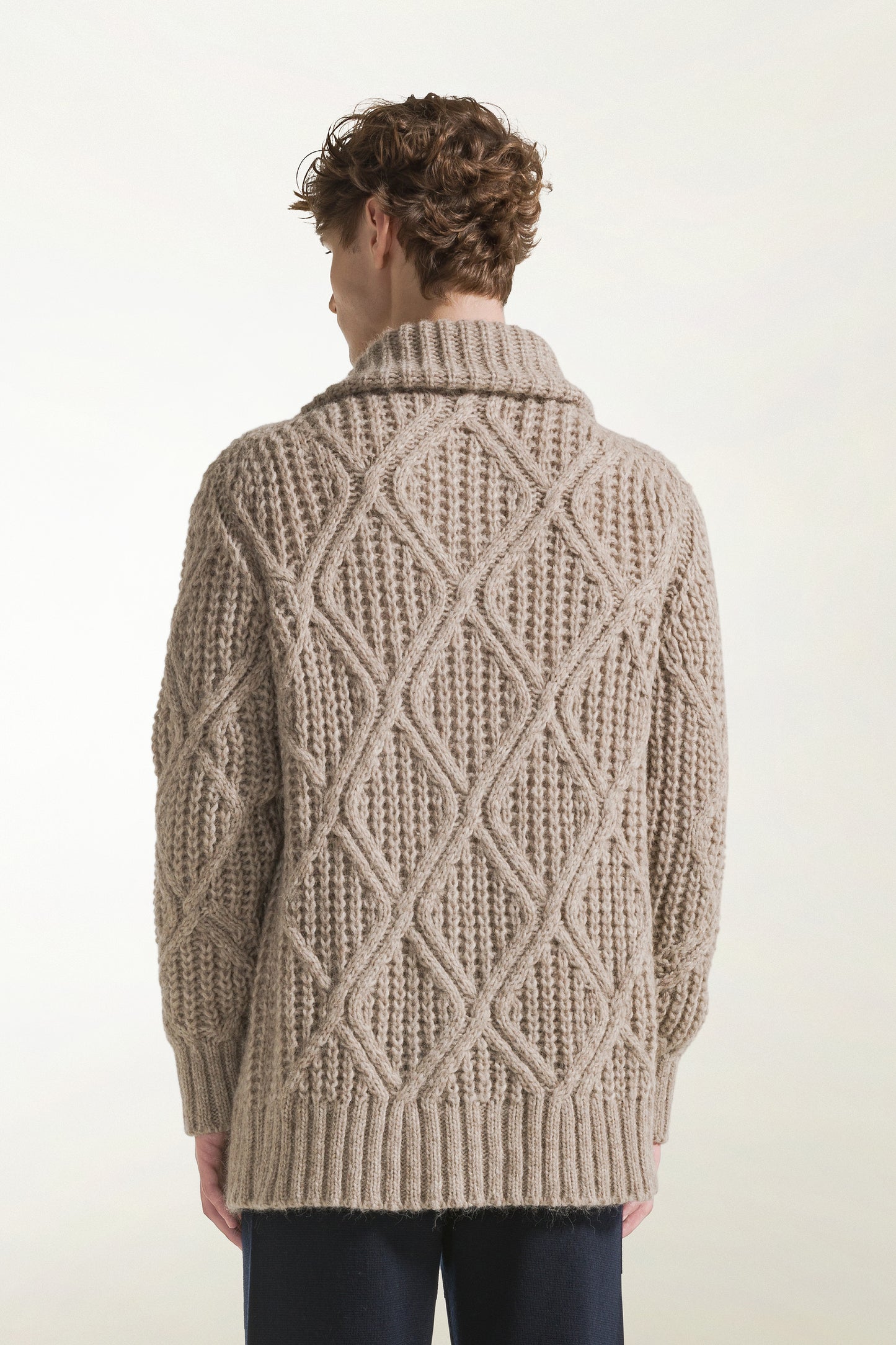 Cardigan naturale