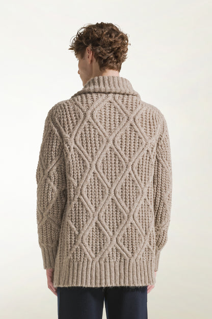 Cardigan naturale