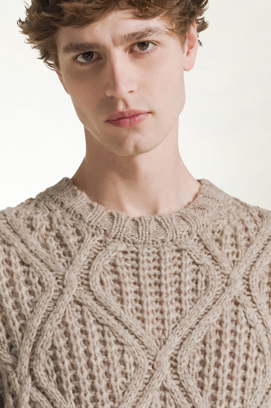 Natural sweater - seasonal and scarves | PIACENZA 1733