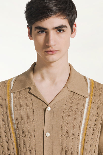 Camel short sleeve shirt
