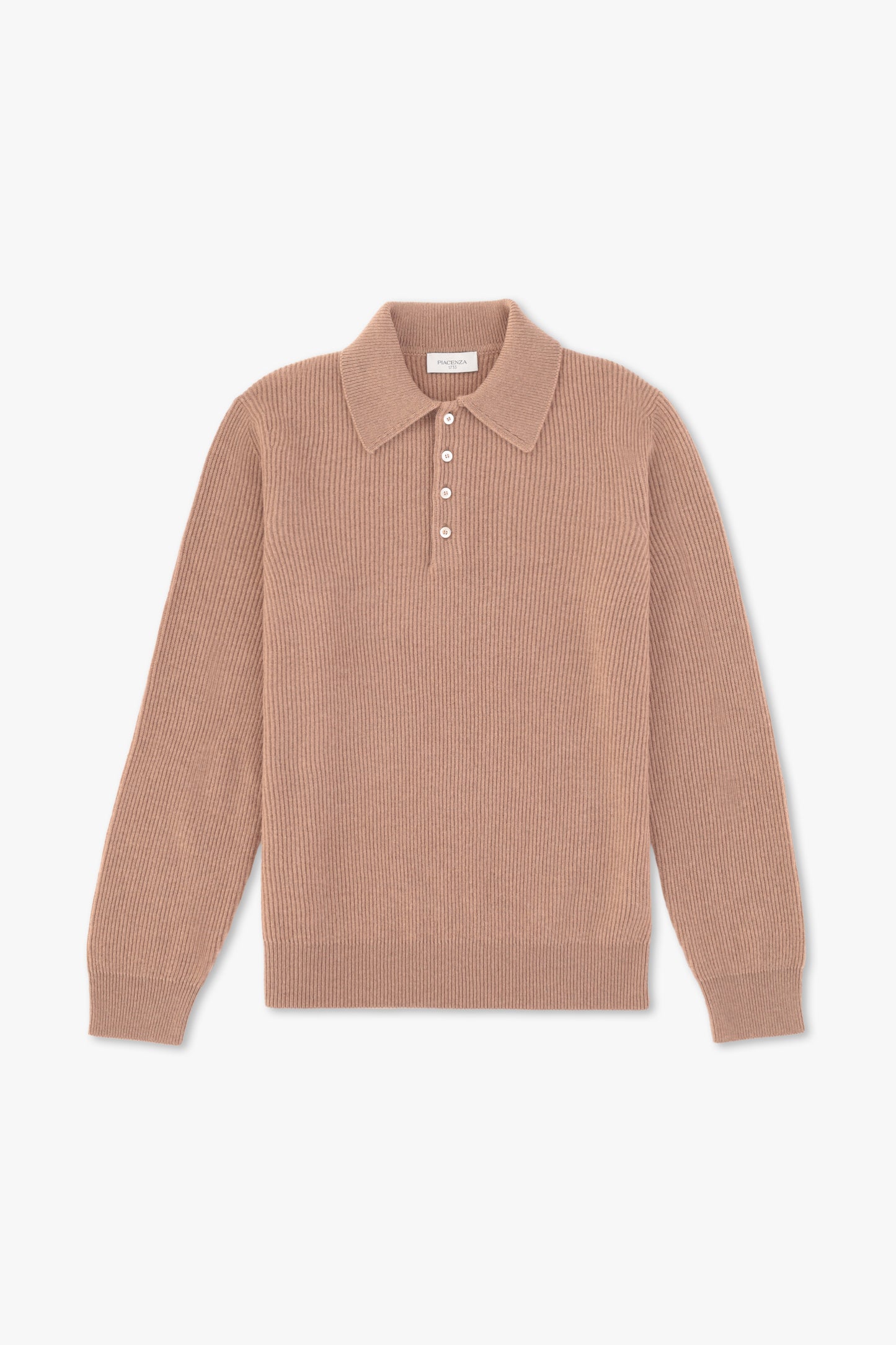 POLO CAMMELLO IN CASHMERE