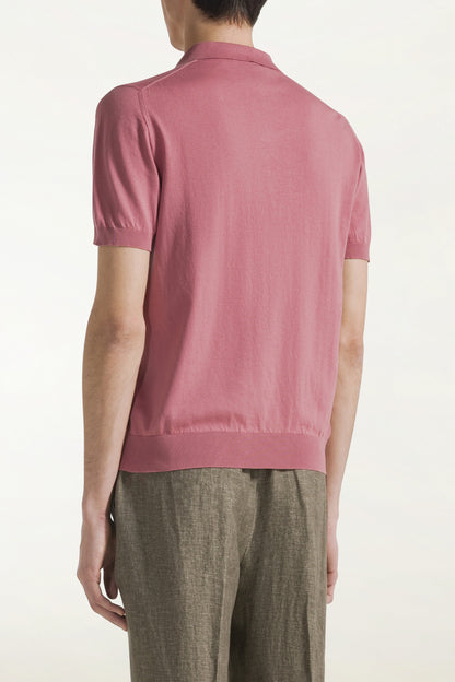 Antique pink sailor polo shirt | PIACENZA 1733