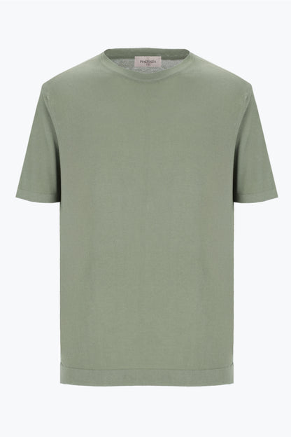 Girocollo maniche corte verde