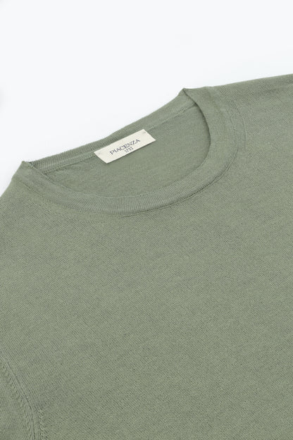 Girocollo maniche corte verde