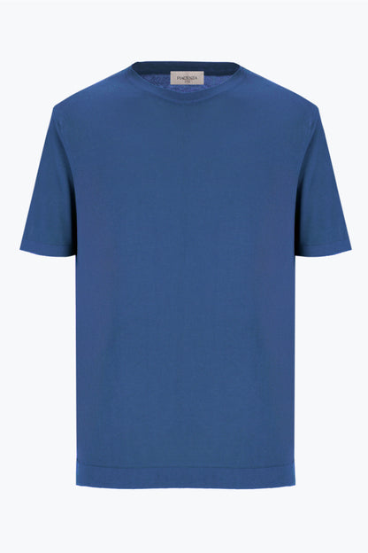 Girocollo maniche corte blu