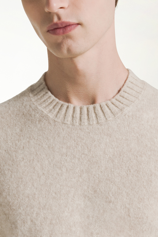 Girocollo in cashmere e seta naturale - Maglieria in Fibre Pregiate Miste Uomo | PIACENZA 1733