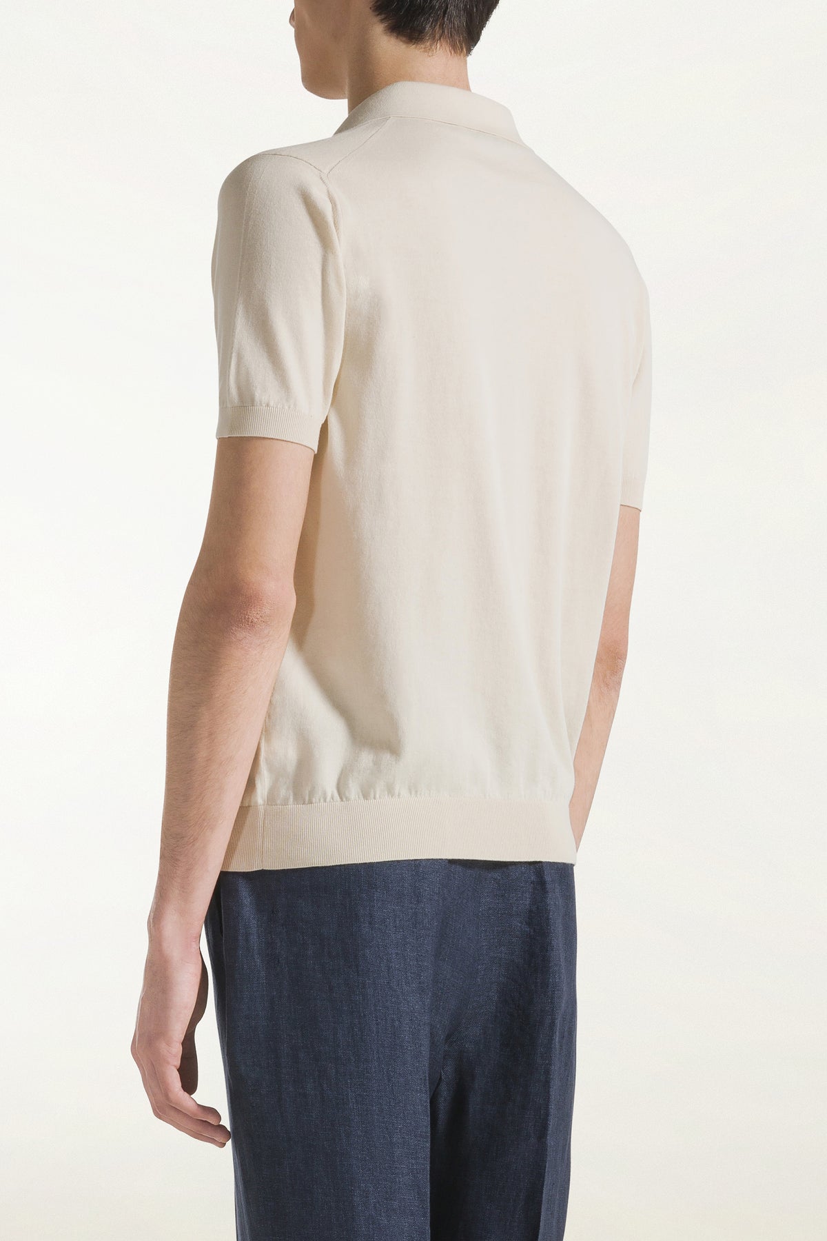 Cream sailor polo shirt | PIACENZA 1733