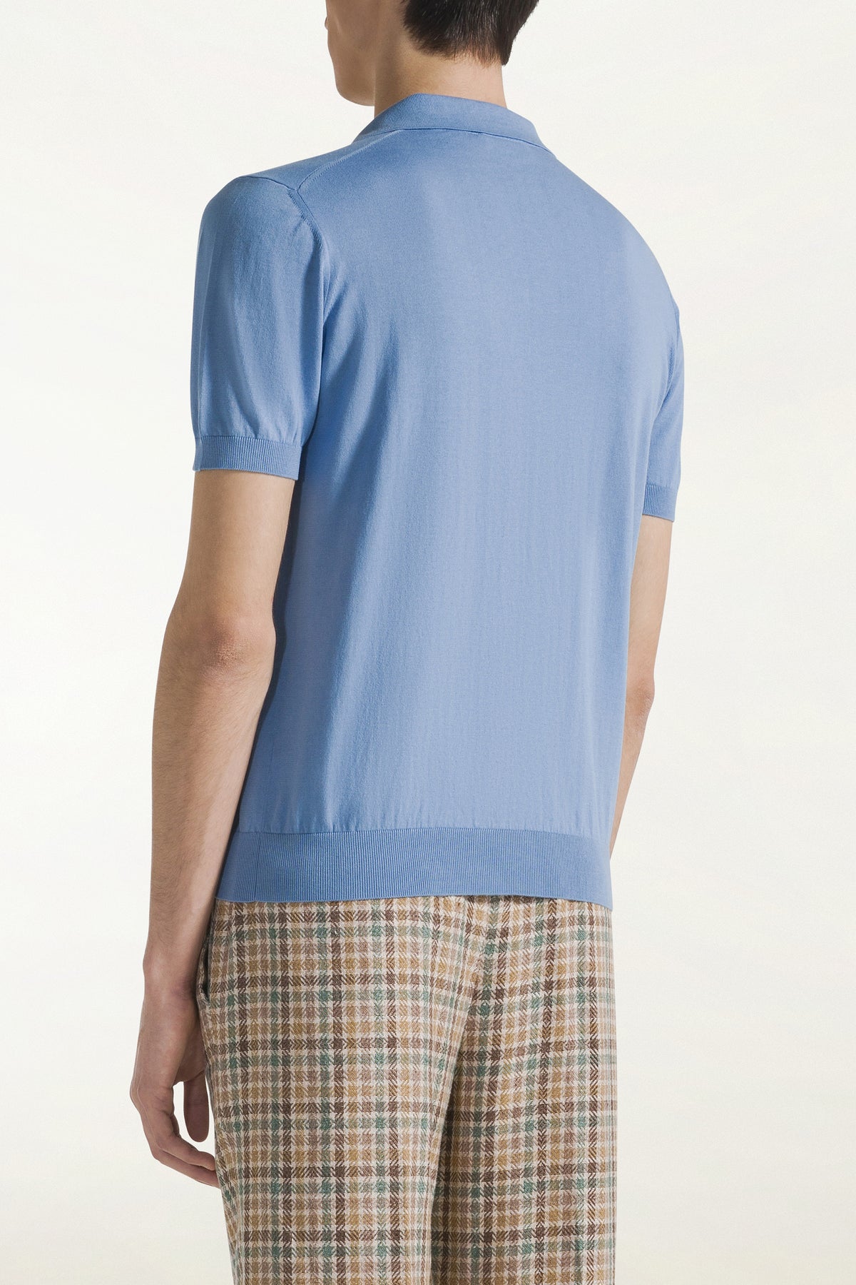 Light blue sailor polo shirt