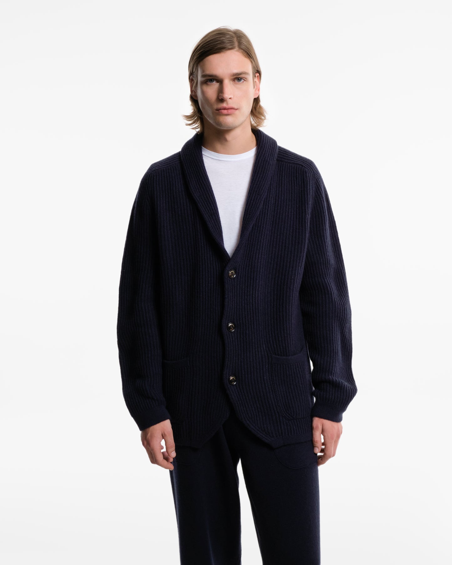 Blue Cashmere jacket