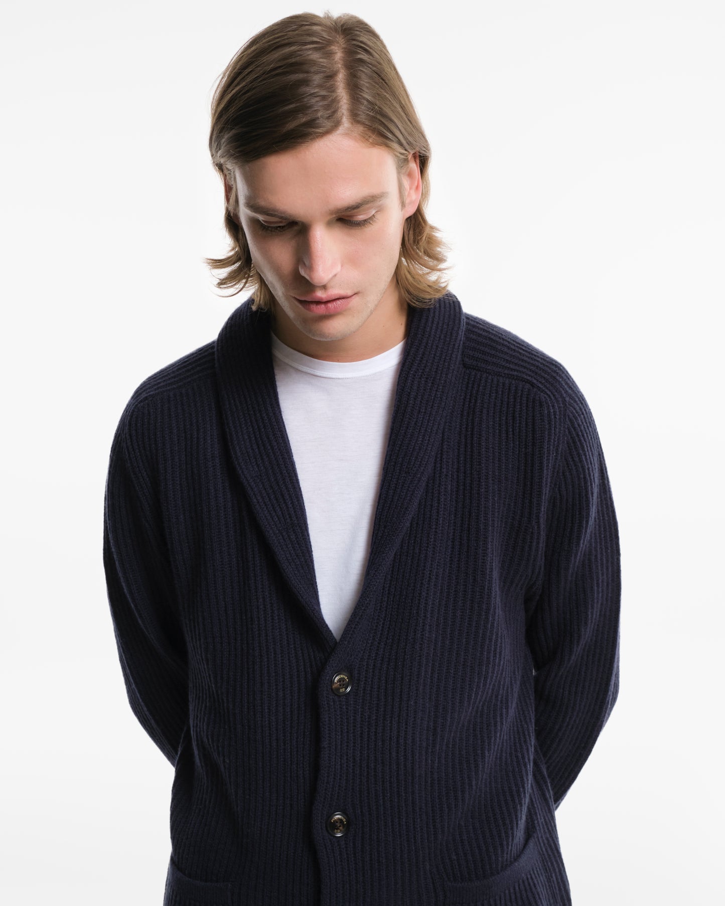 Blue Cashmere jacket