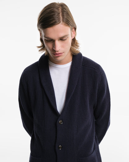 Blue Cashmere jacket