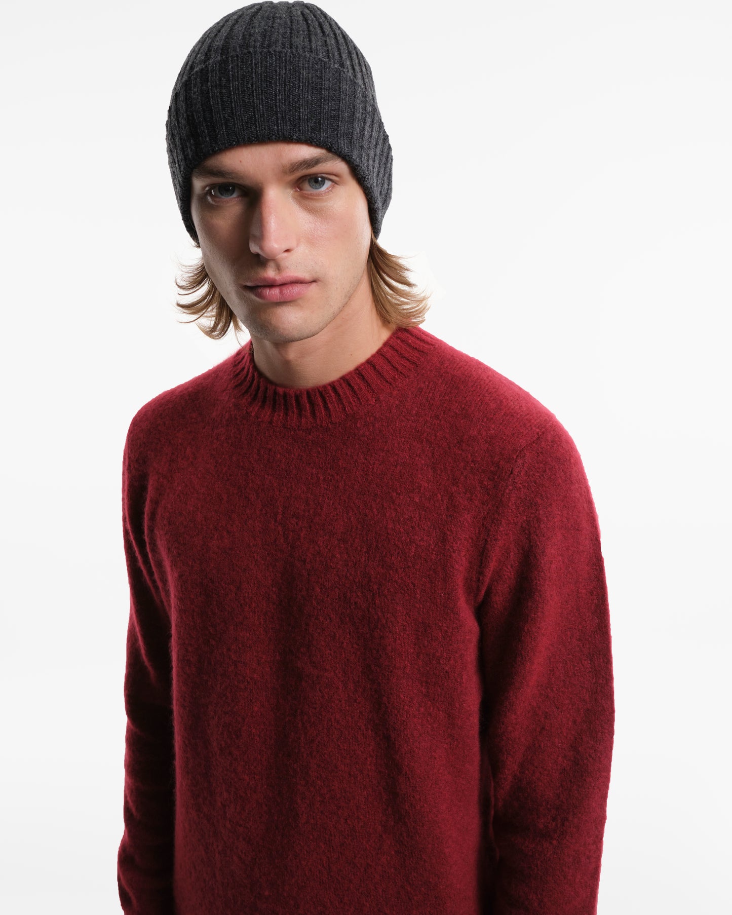 Soft red crewneck