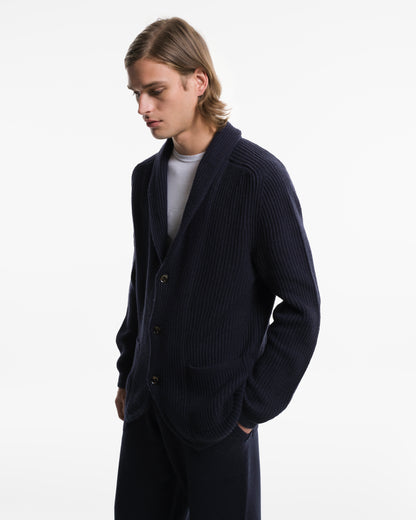 Blue Cashmere jacket