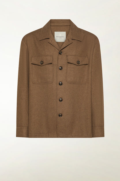 Camel overshirt