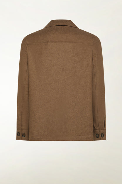Camel overshirt