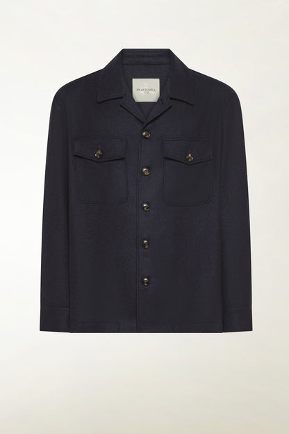 Blue overshirt