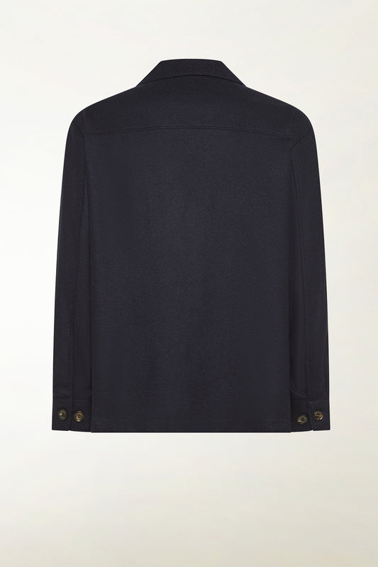 Blue overshirt - Best selling products | PIACENZA 1733