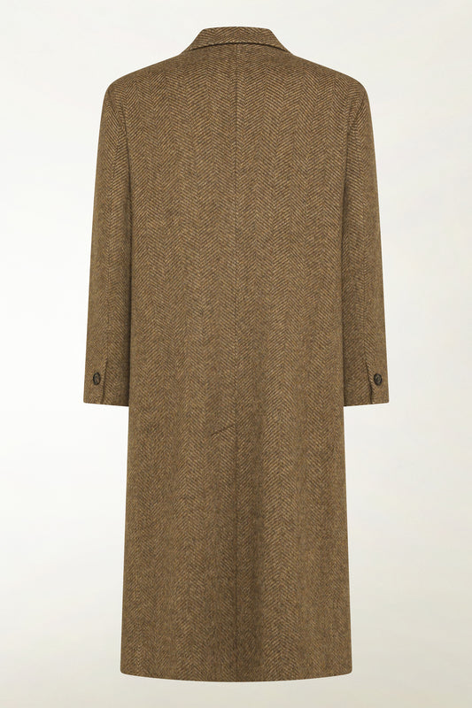 Double-breasted coat - Men's Outerwear | PIACENZA 1733