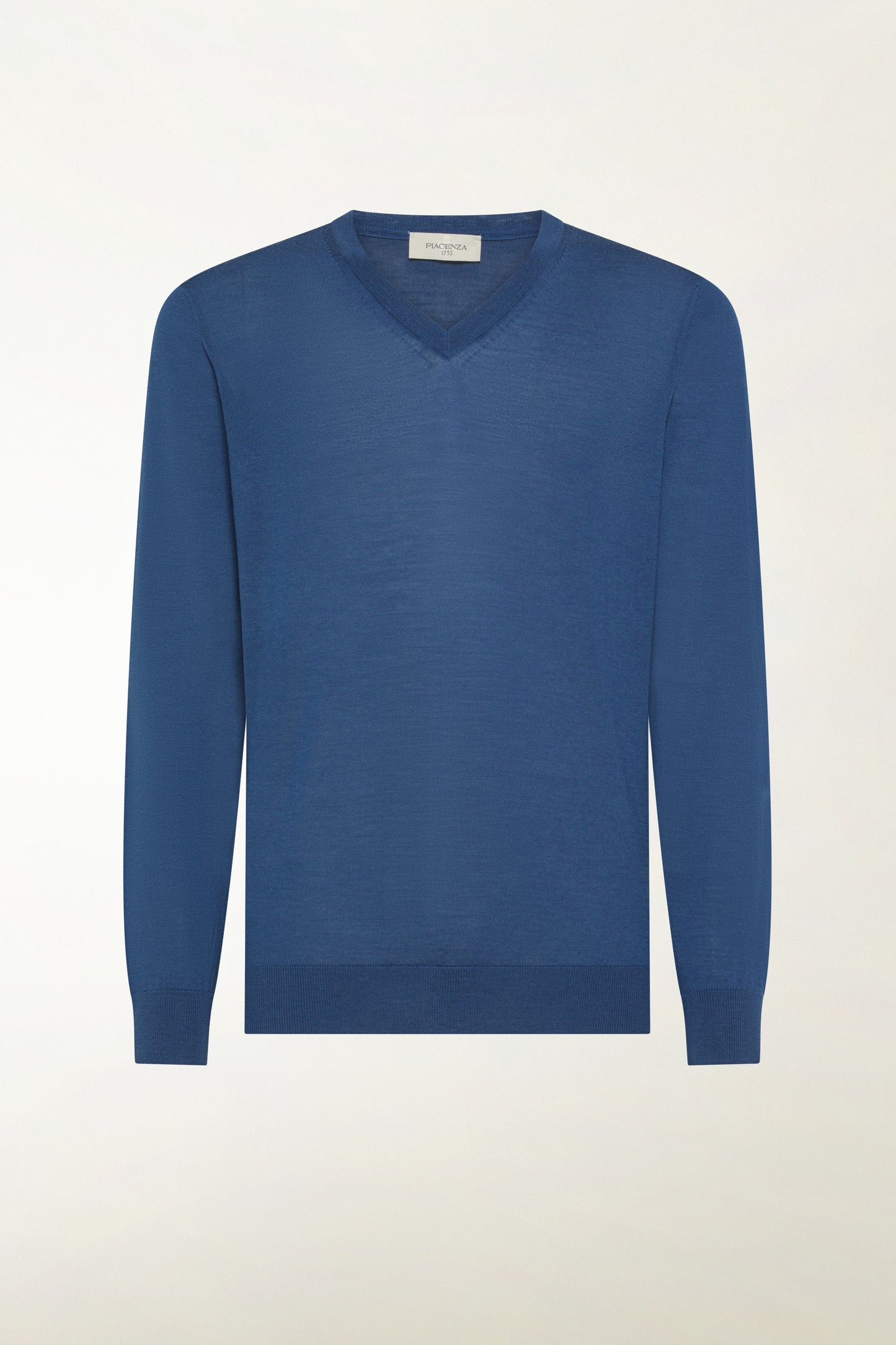 Scollo a V leggero in lana merino