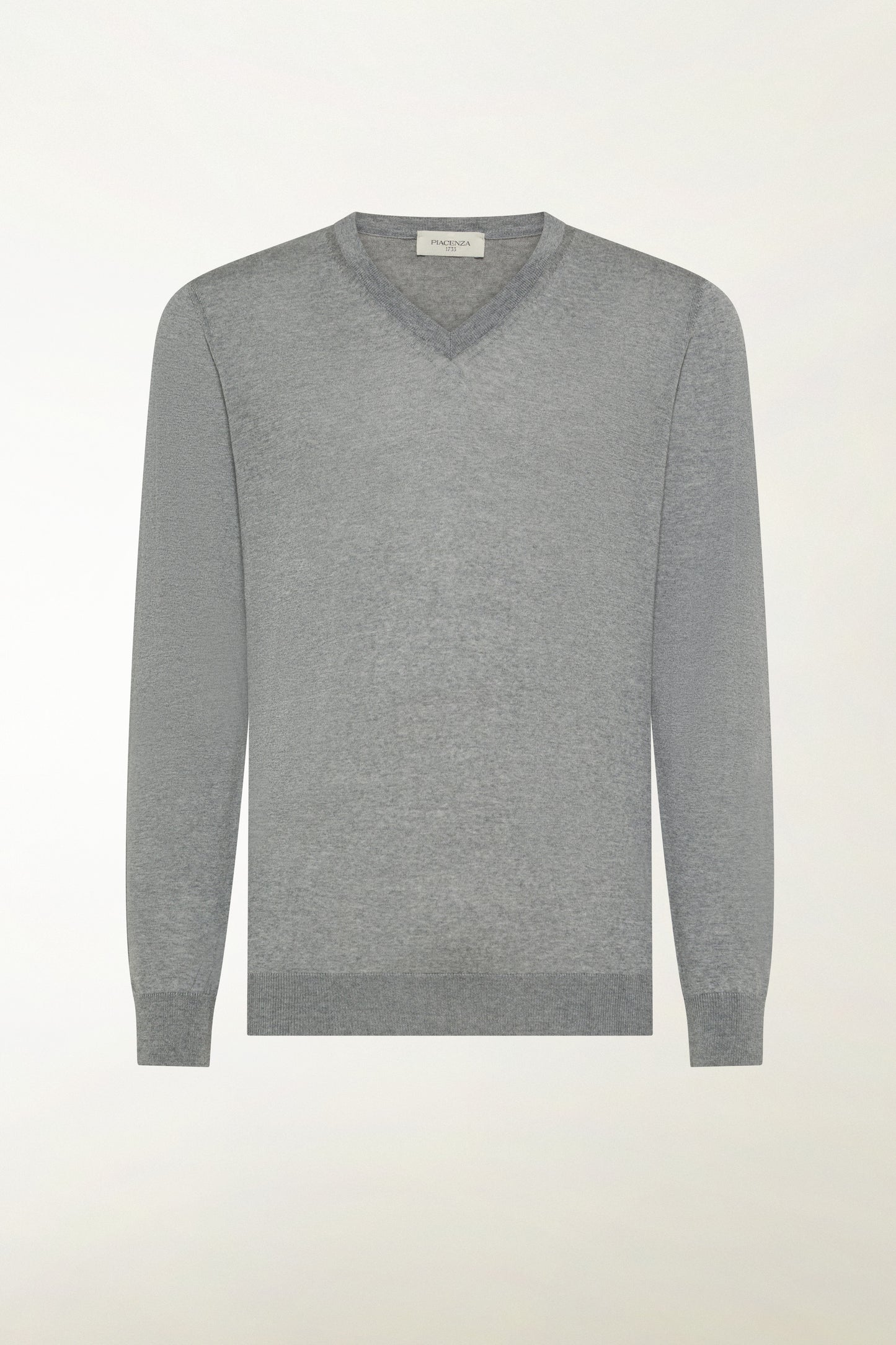 Scollo a V leggero in lana merino