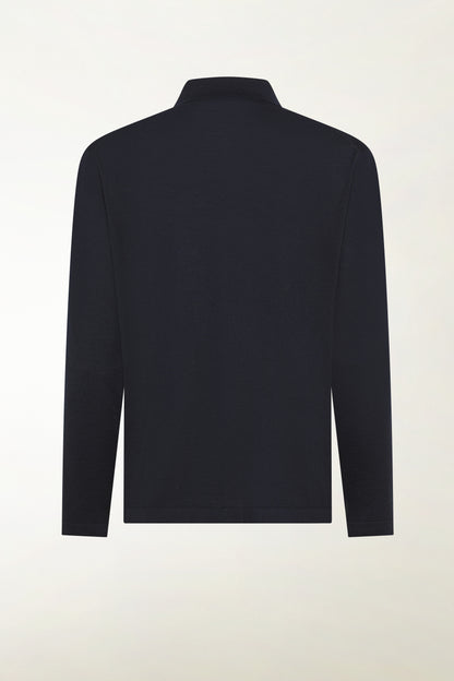 Camicia leggera in lana merino