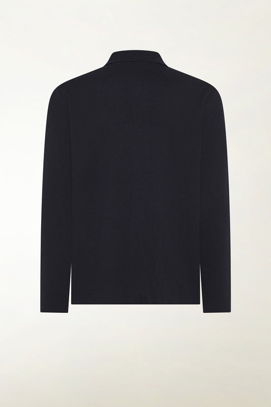 Black wool jacket - Men's Overshirt | PIACENZA 1733