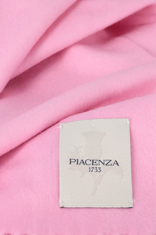 Pink Cashmere Scarf - Embroidery | PIACENZA 1733