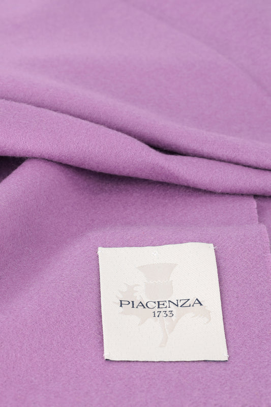 Lilac Cashmere Scarf - Embroidery | PIACENZA 1733