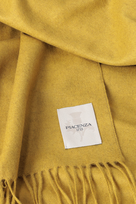 AETERNUM PLAID LIME GREEN MELANGE - Cashmere | PIACENZA 1733