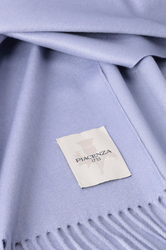 Sciarpa in seta e cashmere Azzurro pastello - Sciarpe e Stole in Seta e Cashmere | PIACENZA 1733