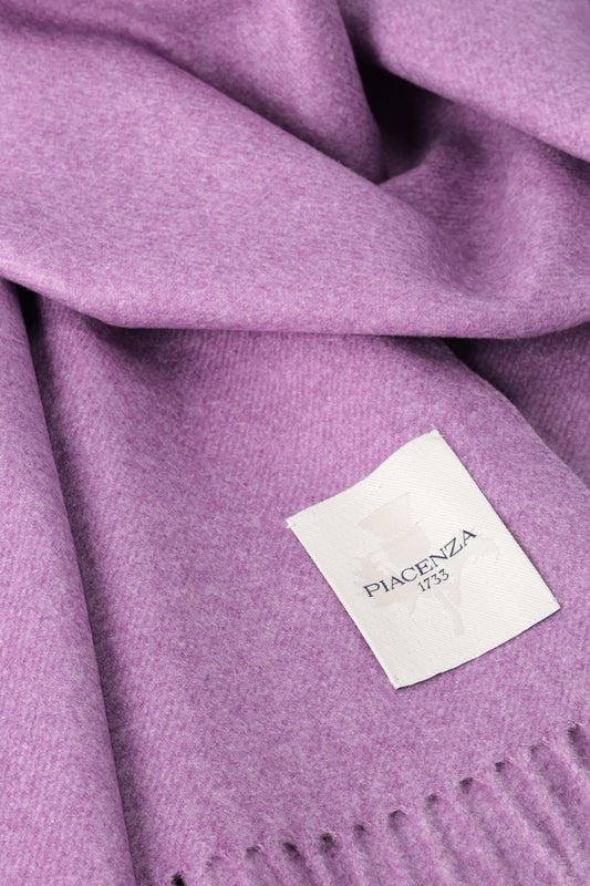 Sciarpa in seta e cashmere Lilla - Sciarpe e Stole in Seta e Cashmere | PIACENZA 1733