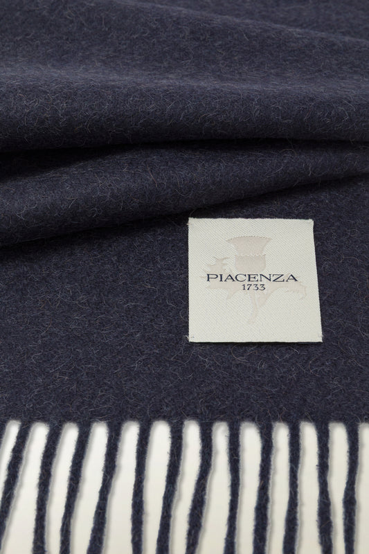 Sciarpa Baby Cammello colore blu - Sciarpe e Stole in Baby Cammello | PIACENZA 1733