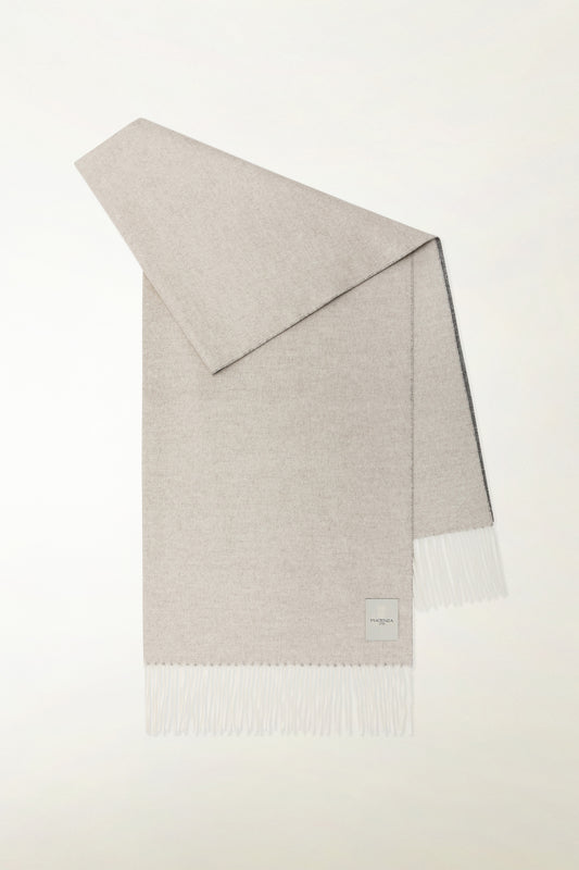 Stola double Seta e Cashmere