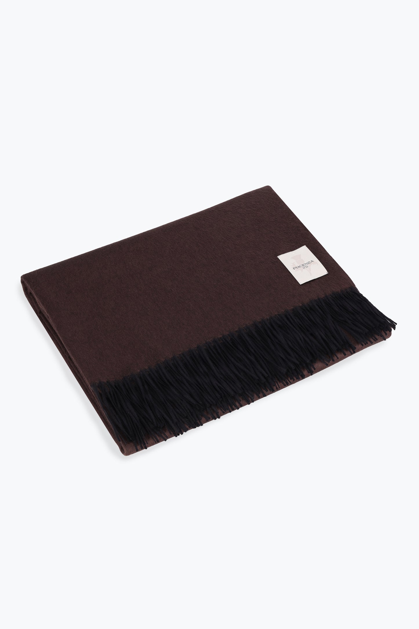 BROWN AND ANTHRACITE MIRROR PLAID