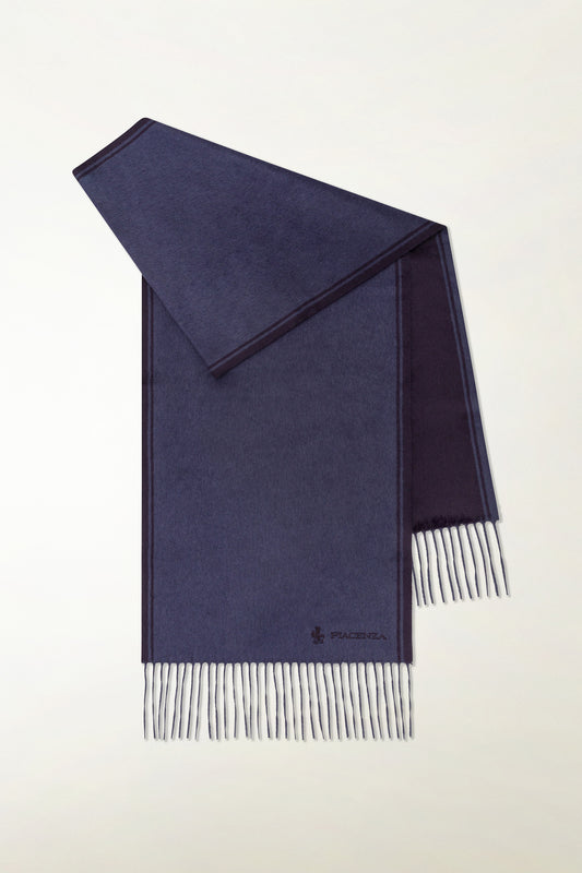 Sciarpa double Seta e Cashmere con ricamo - Sciarpe e Stole in Seta e Cashmere | PIACENZA 1733