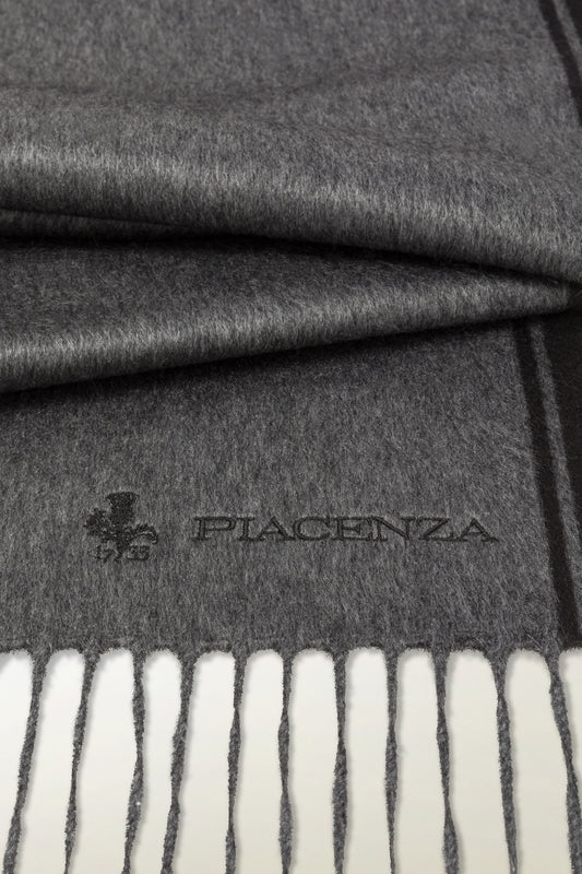 Sciarpa double Seta e Cashmere con ricamo - Sciarpe e Stole in Seta e Cashmere | PIACENZA 1733