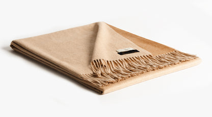 Plaid in Cashmere e Vicuna