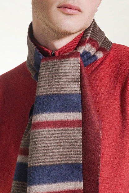 Sciarpa double Seta e Cashmere