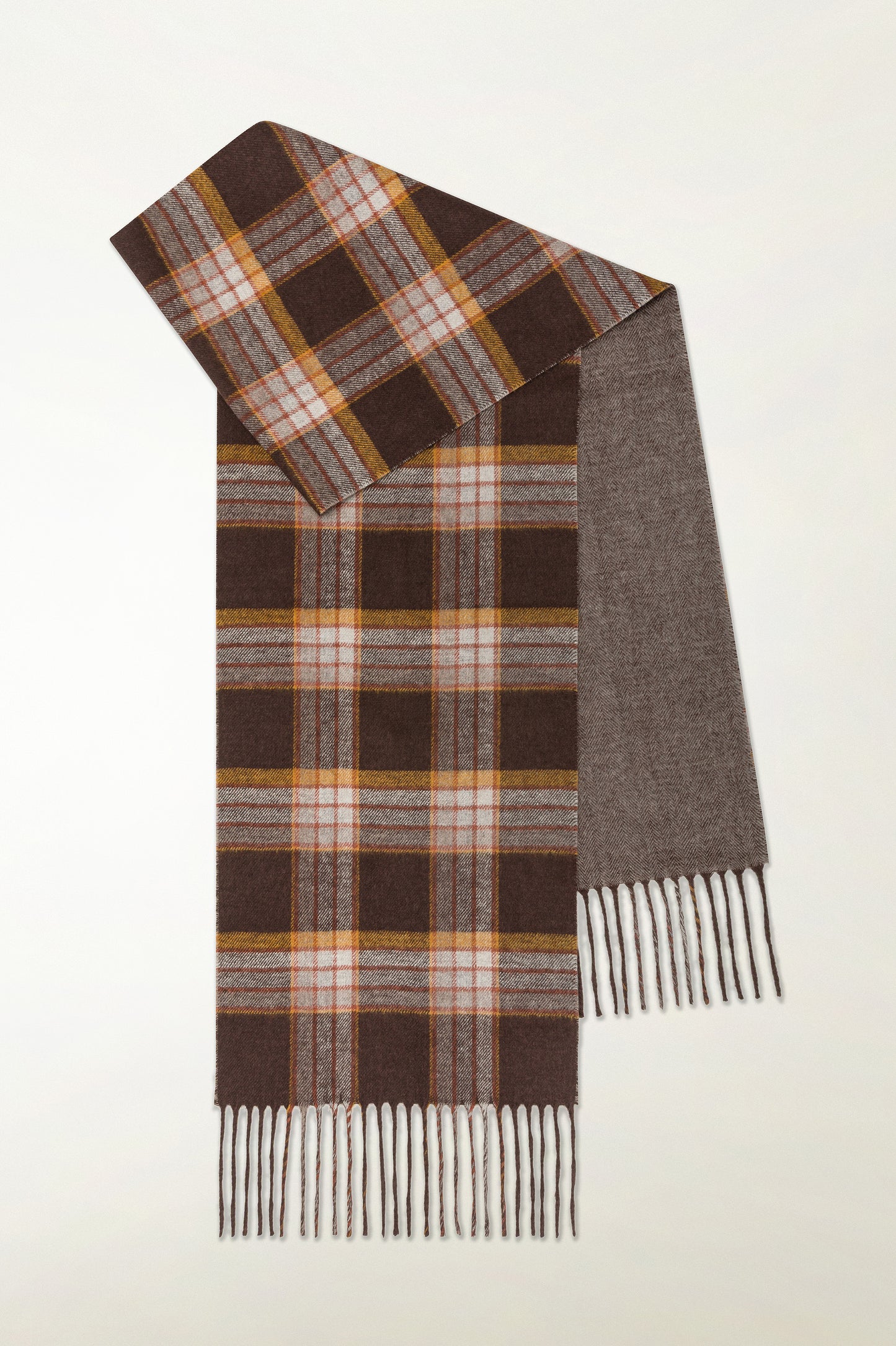 Sciarpa double Seta e Cashmere