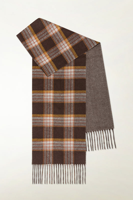Sciarpa double Seta e Cashmere