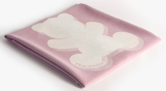 Pink cot blanket - Cashmere Baby & Children's Blankets | PIACENZA 1733