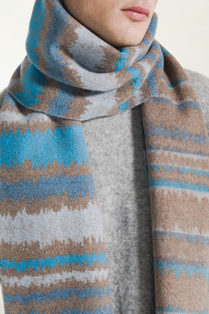 Ikat Cashmere Scarf