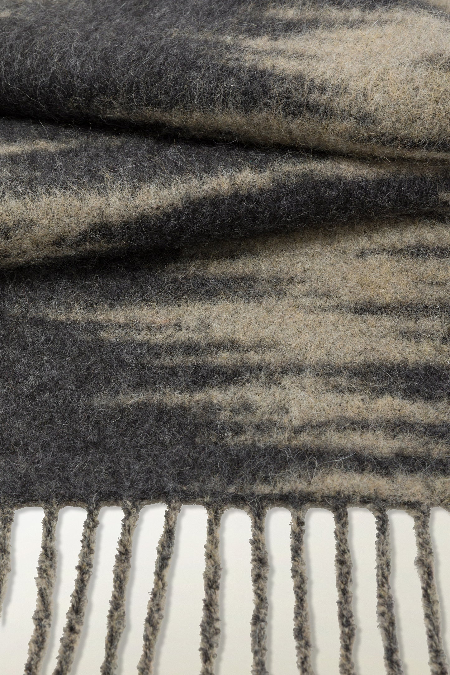 Sciarpa ikat Alpaca e Lana