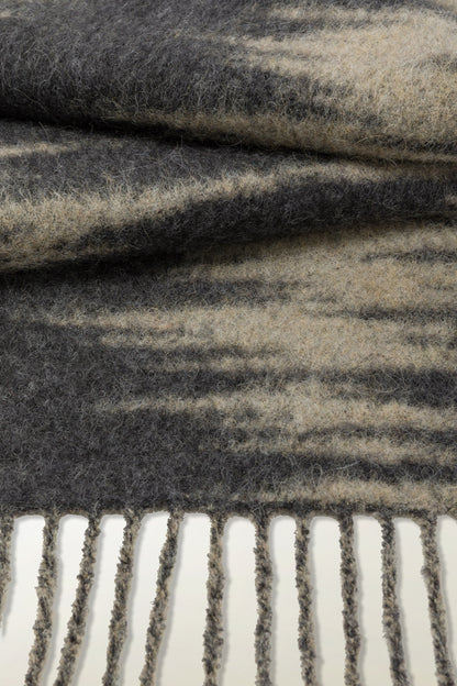 Sciarpa ikat Alpaca e Lana
