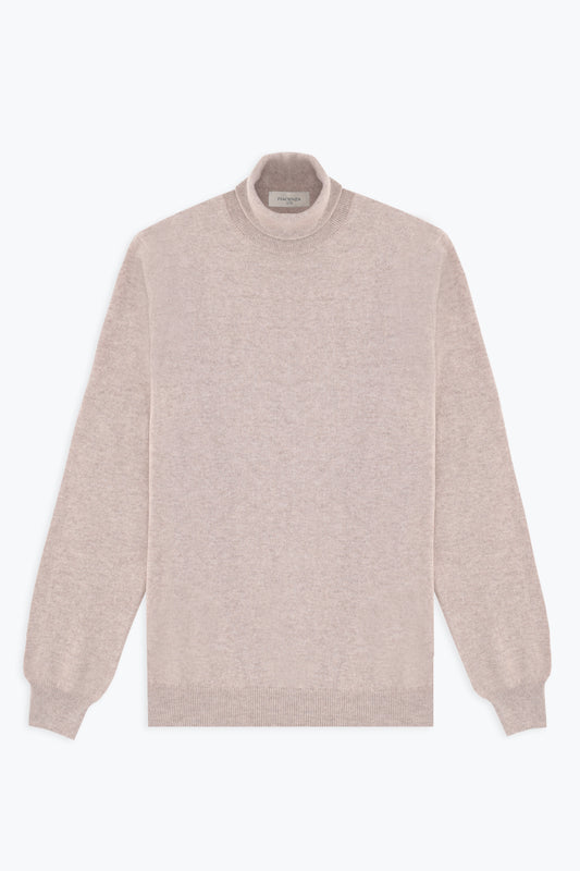 TURTLENECK IN NATURAL CASHMERE